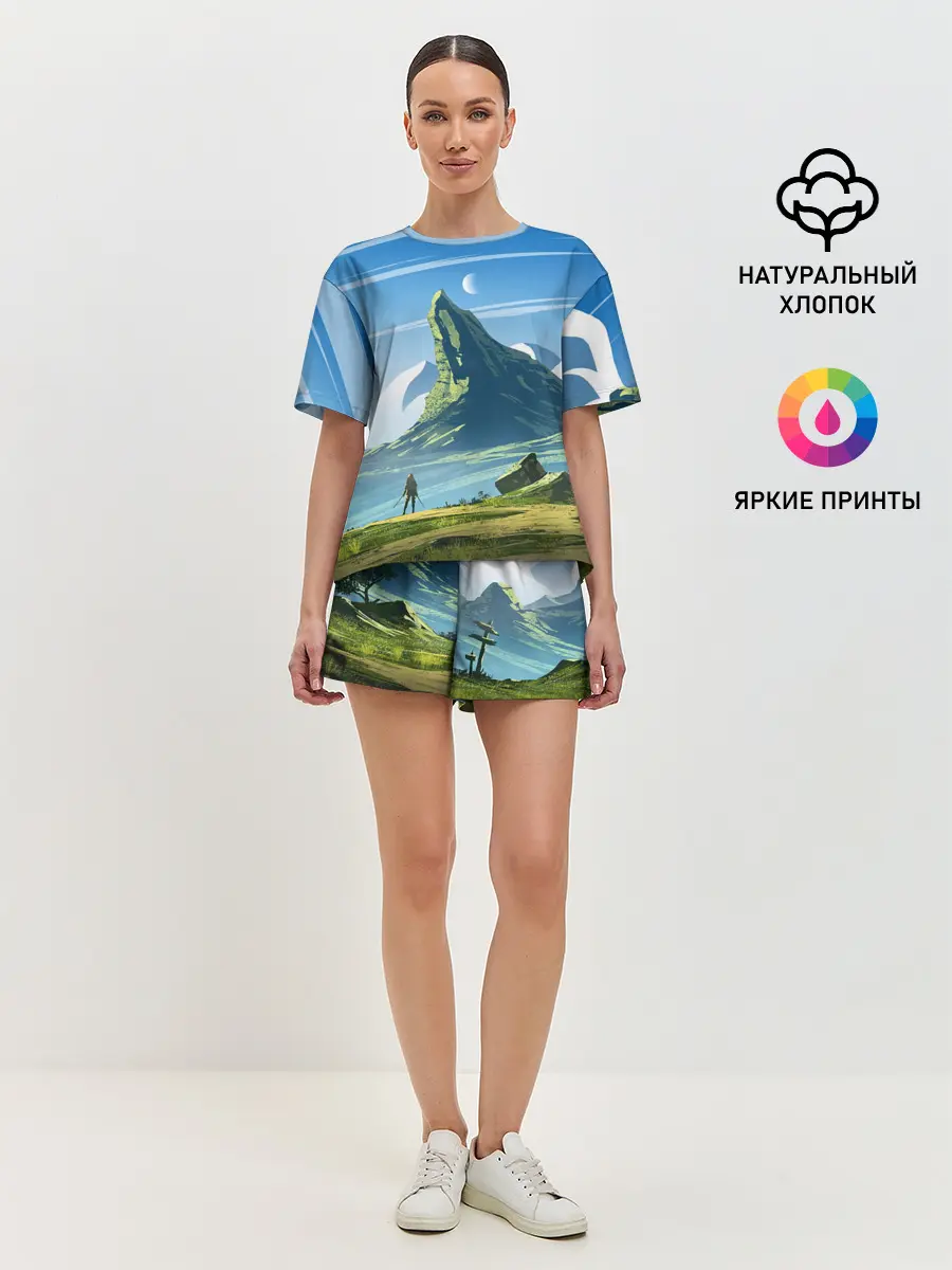 Женская пижама с шортами / ЦИРИ