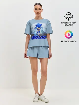 Женская пижама с шортами / SONIC