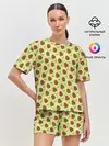 Женская пижама с шортами / ЗДОРОВОЕ ПИТАНИЕ