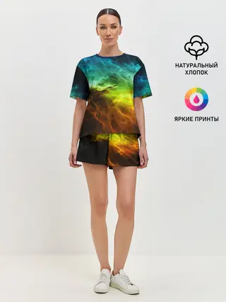 Женская пижама с шортами / ГРОЗОВЫЕ ВОРОТА