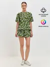 Женская пижама с шортами / Подснежники