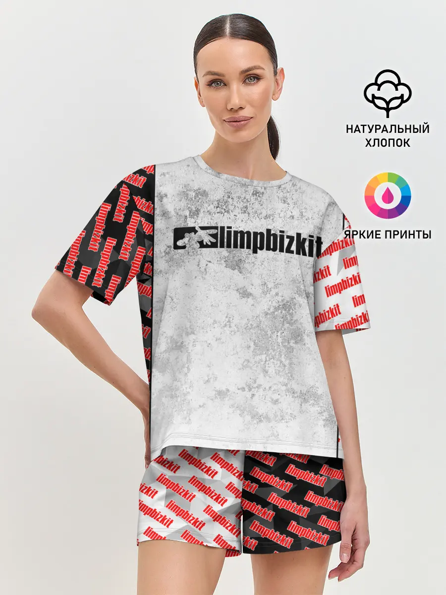 Женская пижама с шортами / LIMP BIZKIT