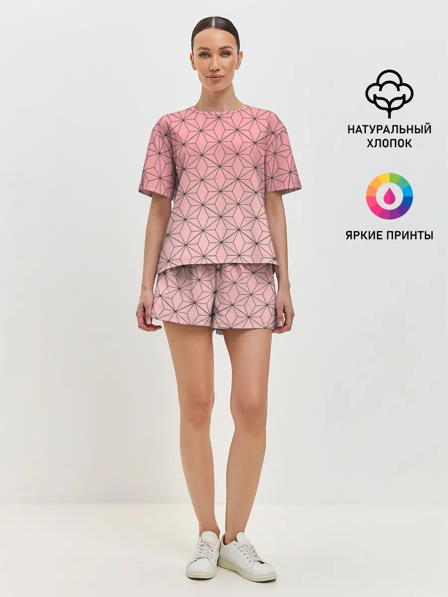 Женская пижама с шортами / NEZUKO KAMADO | KIMETSU NO YAIBA