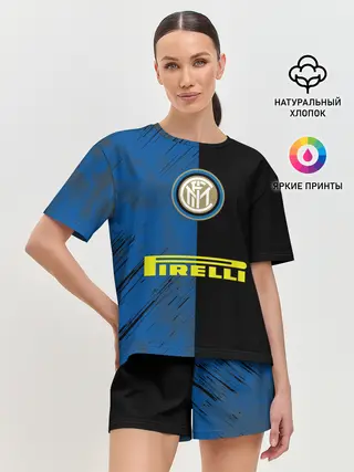 Женская пижама с шортами / Интер