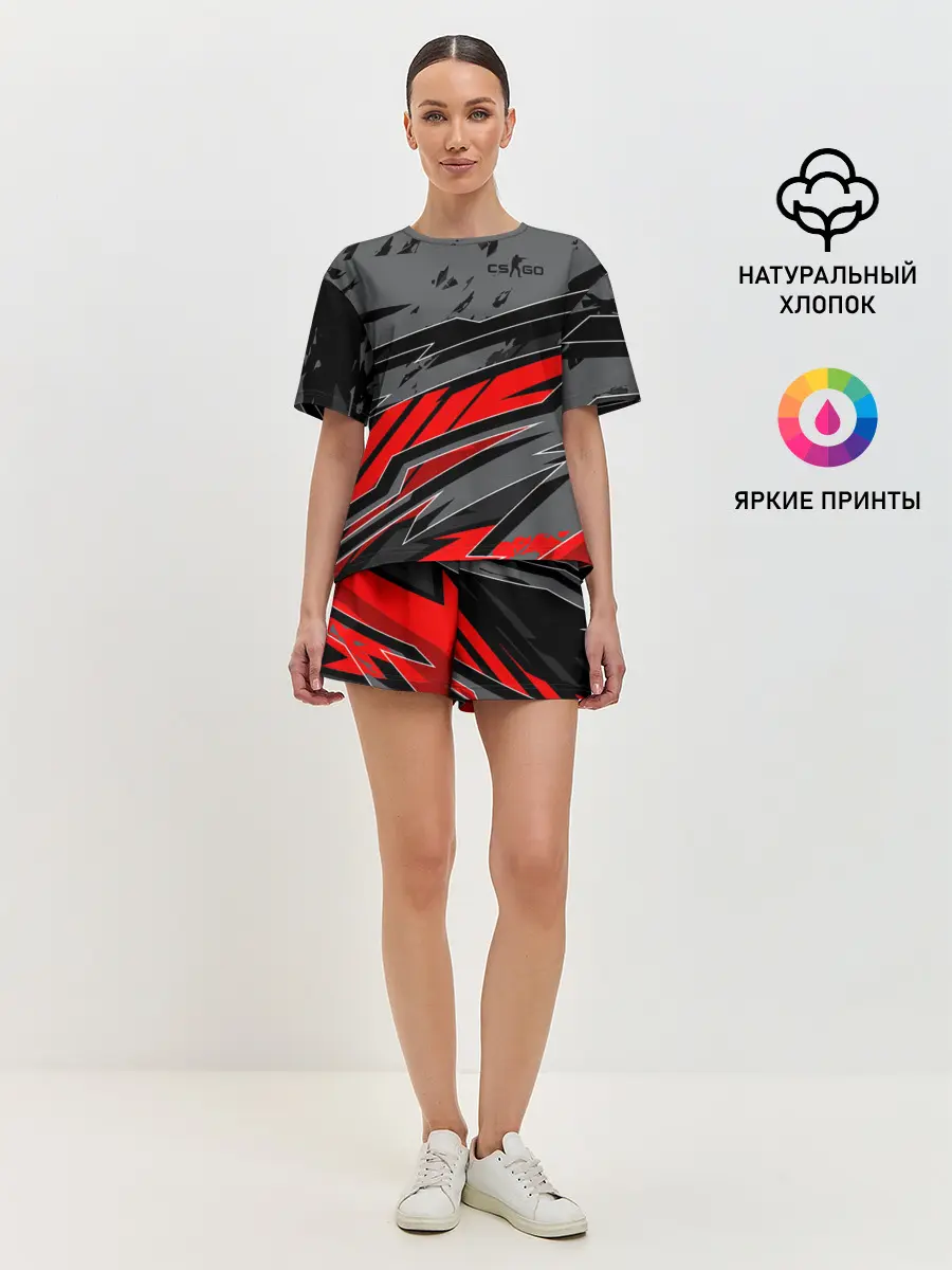 Женская пижама с шортами / Counter-Strike