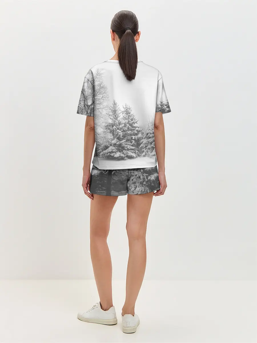 Женская пижама с шортами / Winter Storm