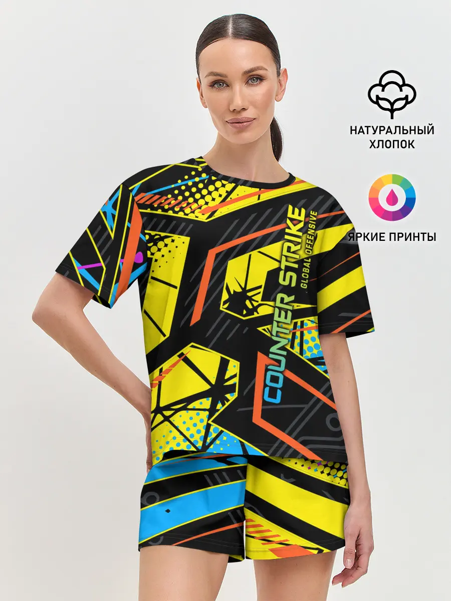 Женская пижама с шортами / Counter-Strike