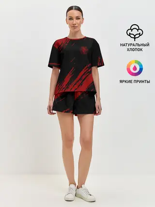 Женская пижама с шортами / Стальной алхимик | Fullmetal Alchemist