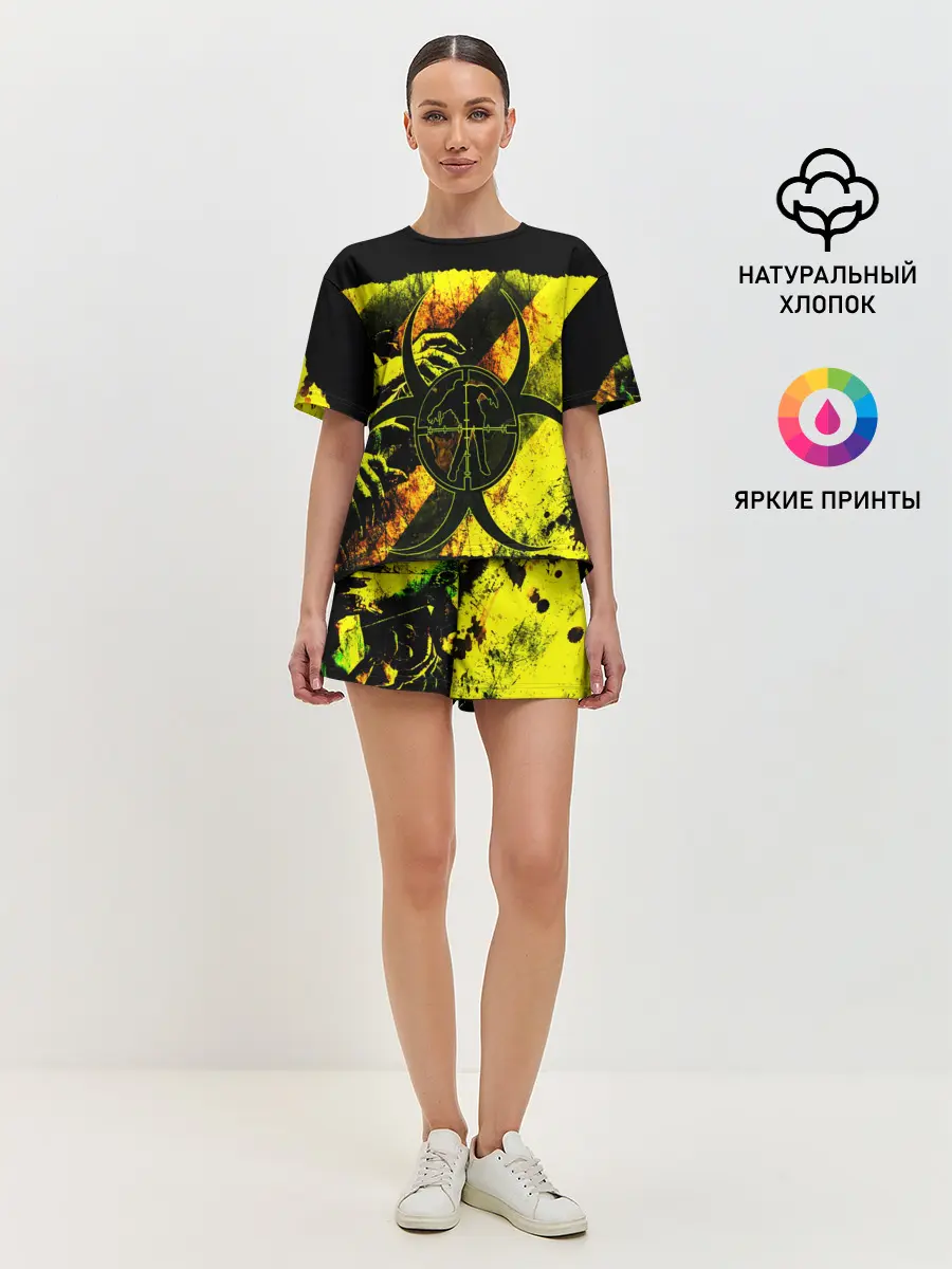 Женская пижама с шортами / BIOHAZARD