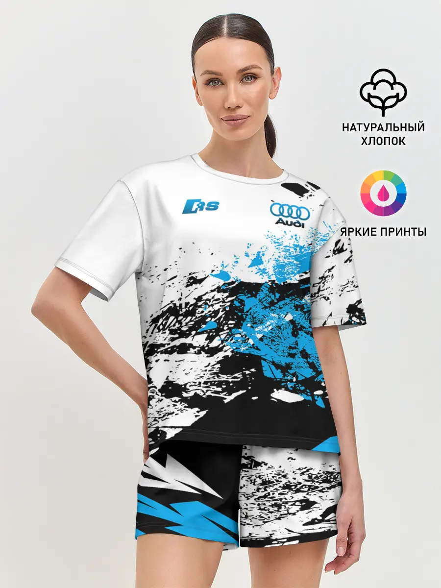 Женская пижама с шортами / Audi RS