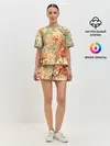 Женская пижама с шортами / Flowers