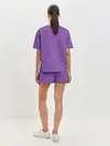 Женская пижама с шортами / Фиолетовая волна