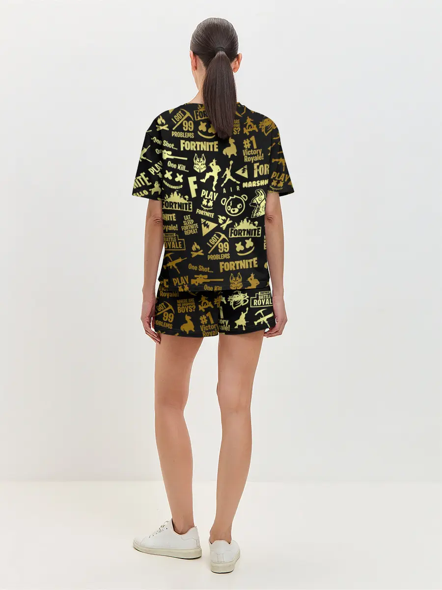 Женская пижама с шортами / FORTNITE | ФОРТНАЙТ