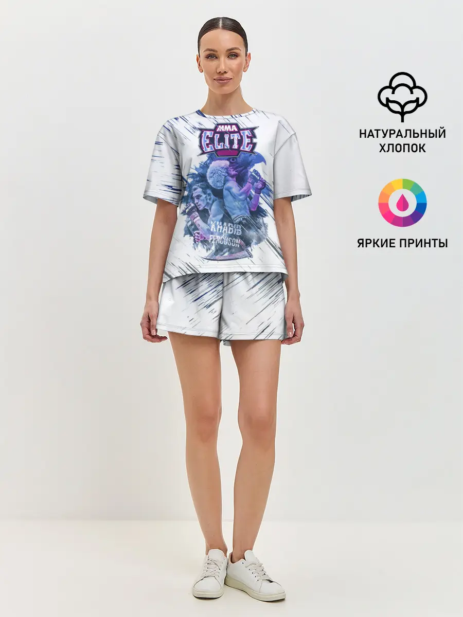 Женская пижама с шортами / Хабиб