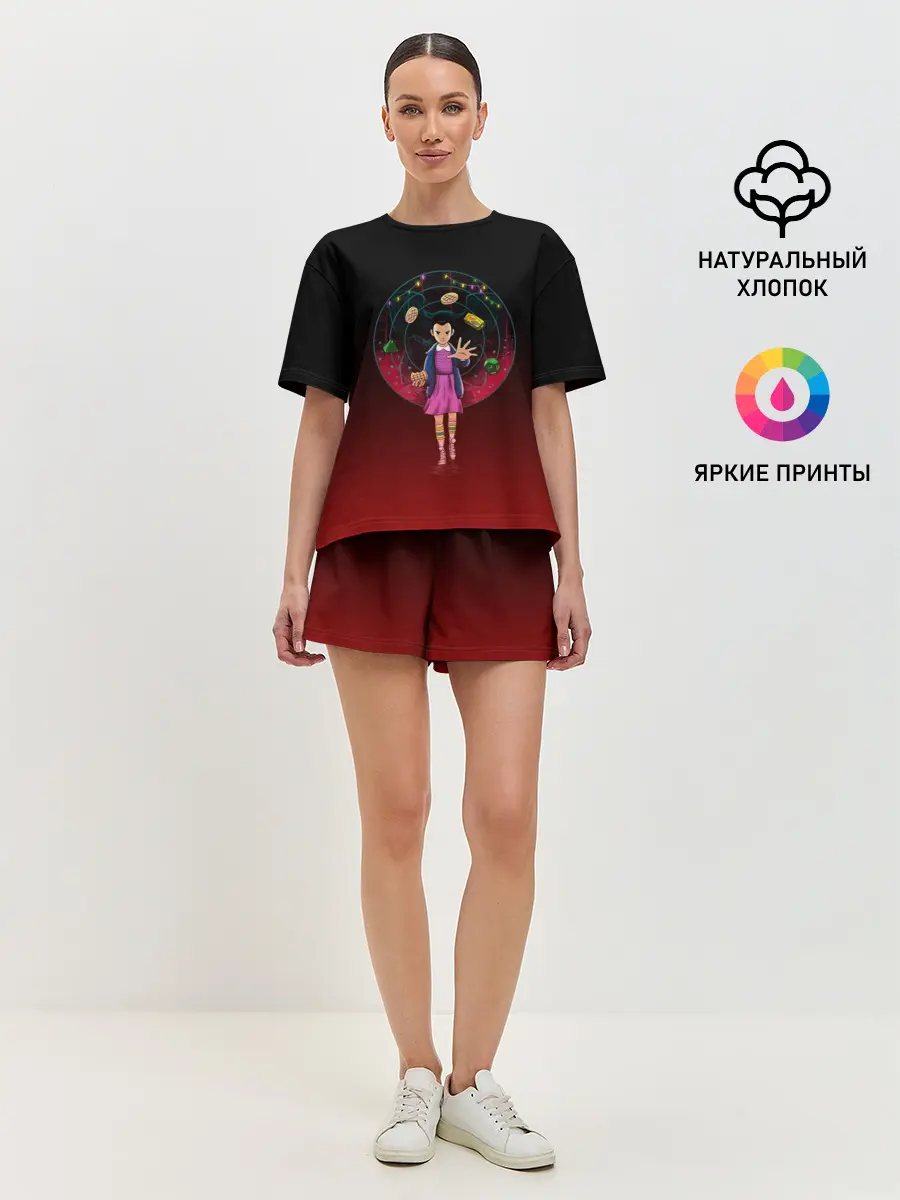 Женская пижама с шортами / STRANGER THINGS