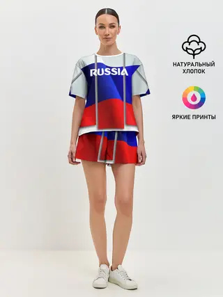 Женская пижама с шортами / Россия.