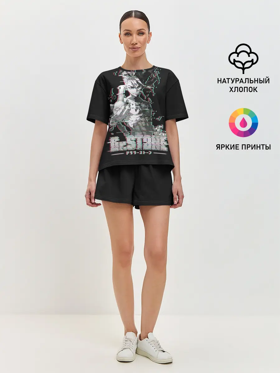 Женская пижама с шортами / Доктор Стоун