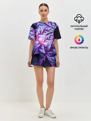 Женская пижама с шортами / FRACTAL COLLECTION