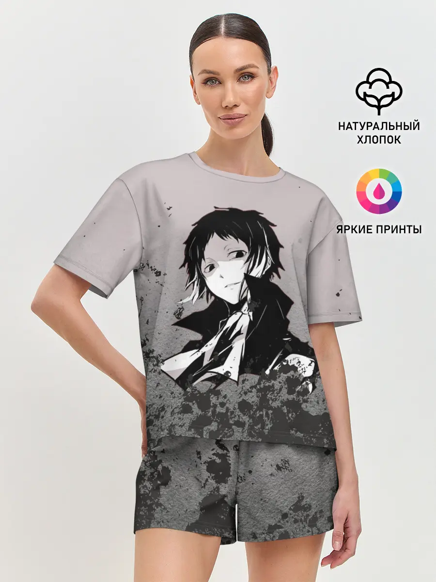 Женская пижама с шортами / Чиби Великий