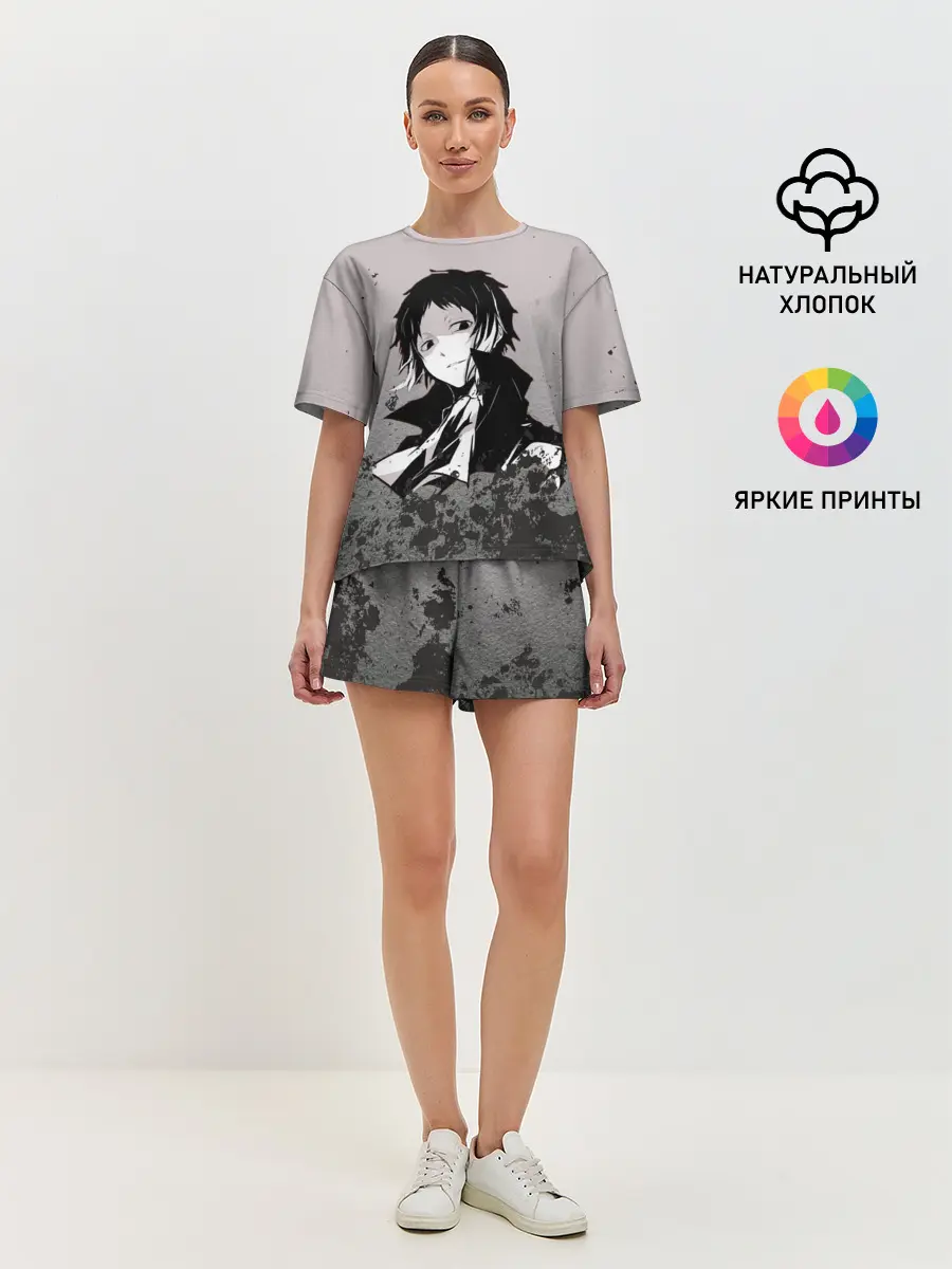 Женская пижама с шортами / Чиби Великий