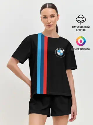 Женская пижама с шортами / BMW | БМВ