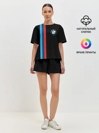 Женская пижама с шортами / BMW | БМВ