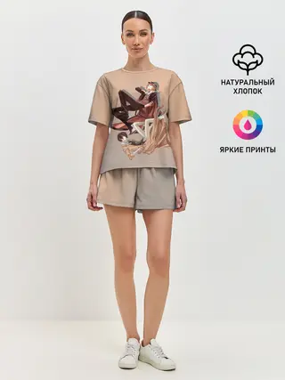 Женская пижама с шортами / Дазай и Чуя