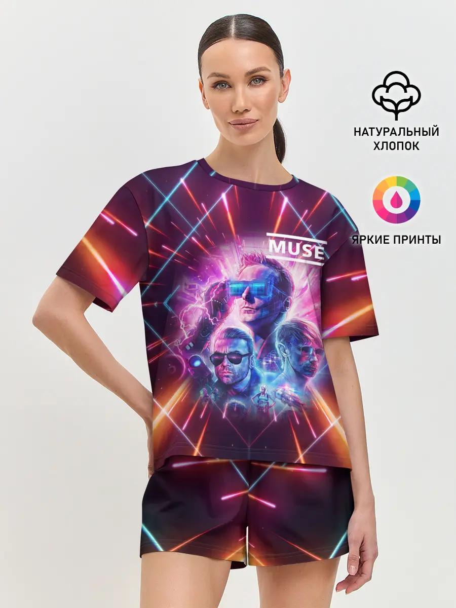 Женская пижама с шортами / Muse