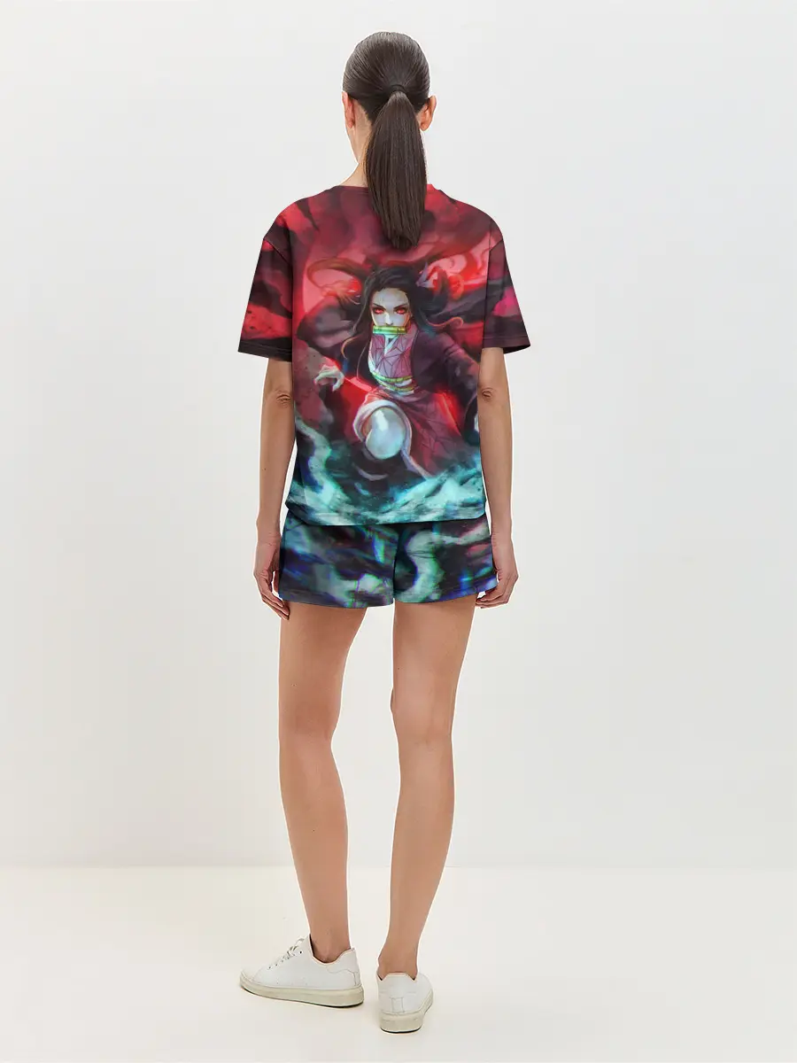 Женская пижама с шортами / НЕЗУКО КАМАДО