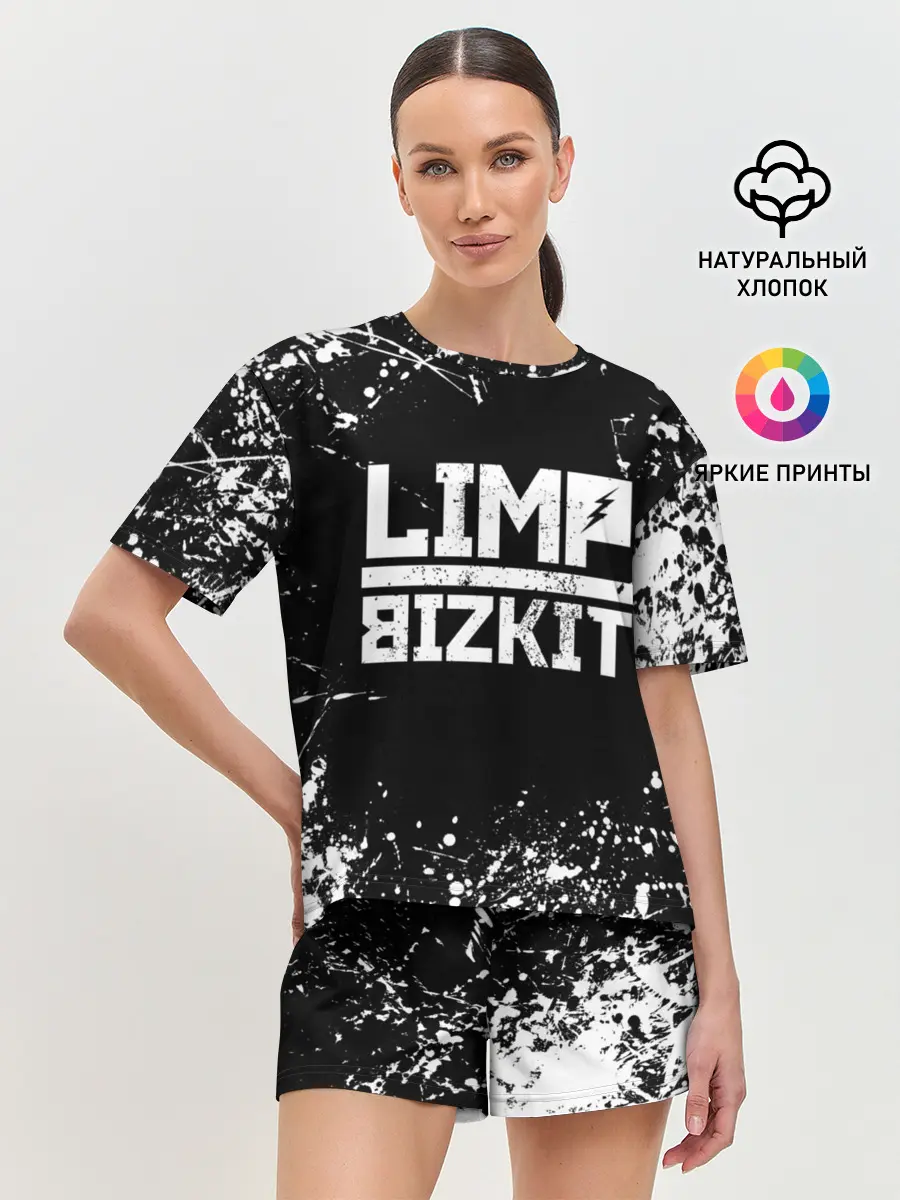 Женская пижама с шортами / Limp Bizkit