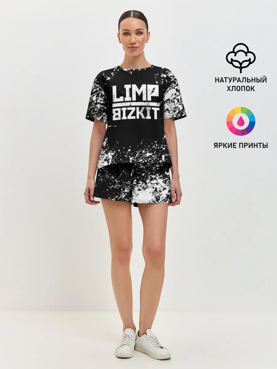 Женская пижама с шортами / Limp Bizkit