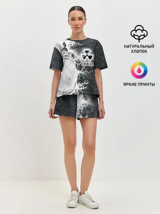 Женская пижама с шортами / Сталкер