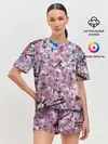 Женская пижама с шортами / Цветущая Сакура