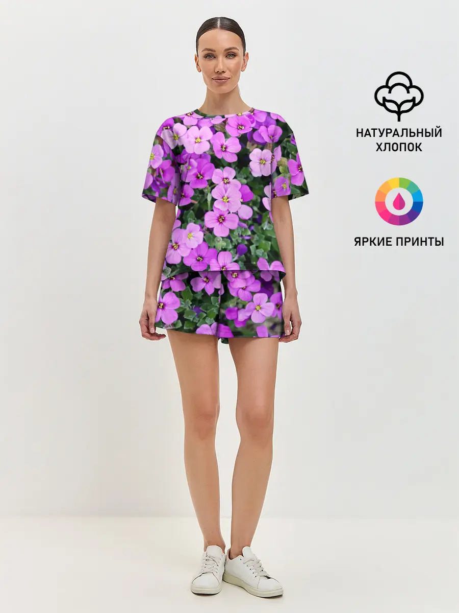 Женская пижама с шортами / Весна