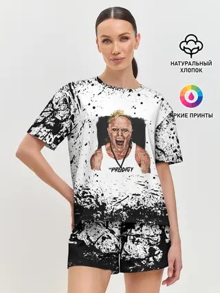 Женская пижама с шортами / THE PRODIGY | ПРОДИДЖИ
