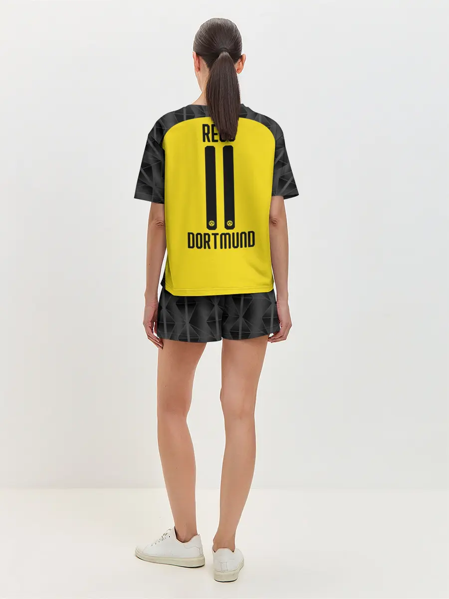 Женская пижама с шортами / Reus home UEFA 19-20