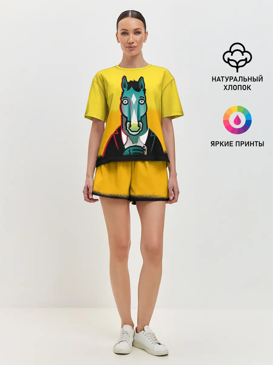 Женская пижама с шортами / BoJack Horseman