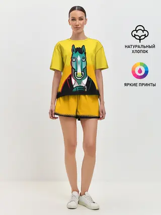 Женская пижама с шортами / BoJack Horseman