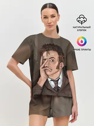 Женская пижама с шортами / 10TH DOCTOR WHO