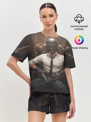 Женская пижама с шортами / PUBG