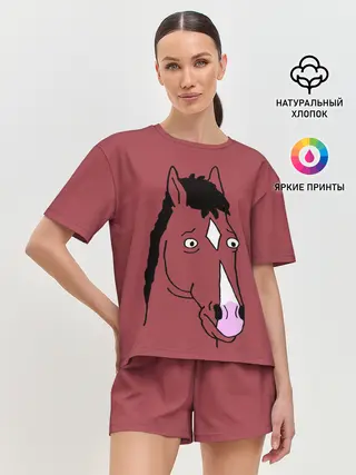 Женская пижама с шортами / BoJack Horseman
