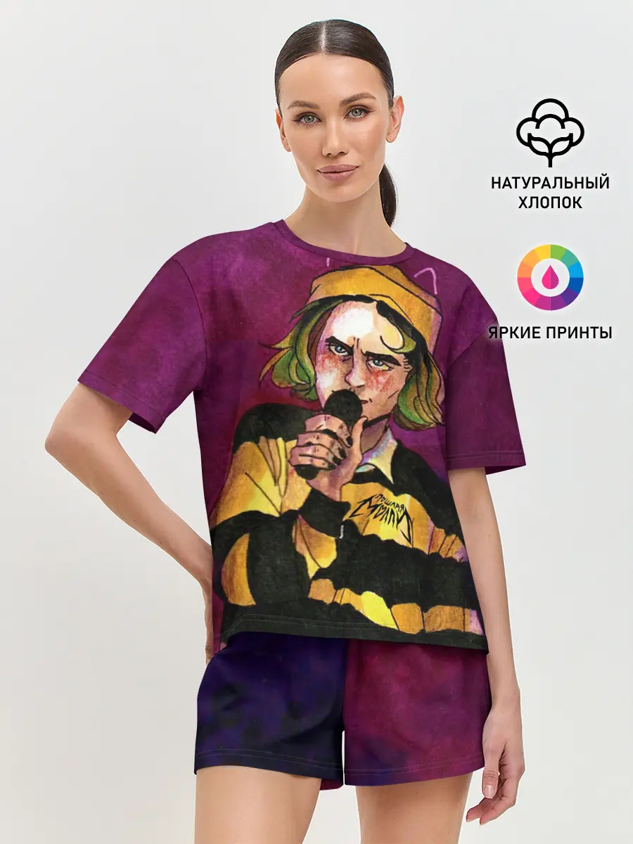 Женская пижама с шортами / Кирилл Бледный. Пошлая Молли