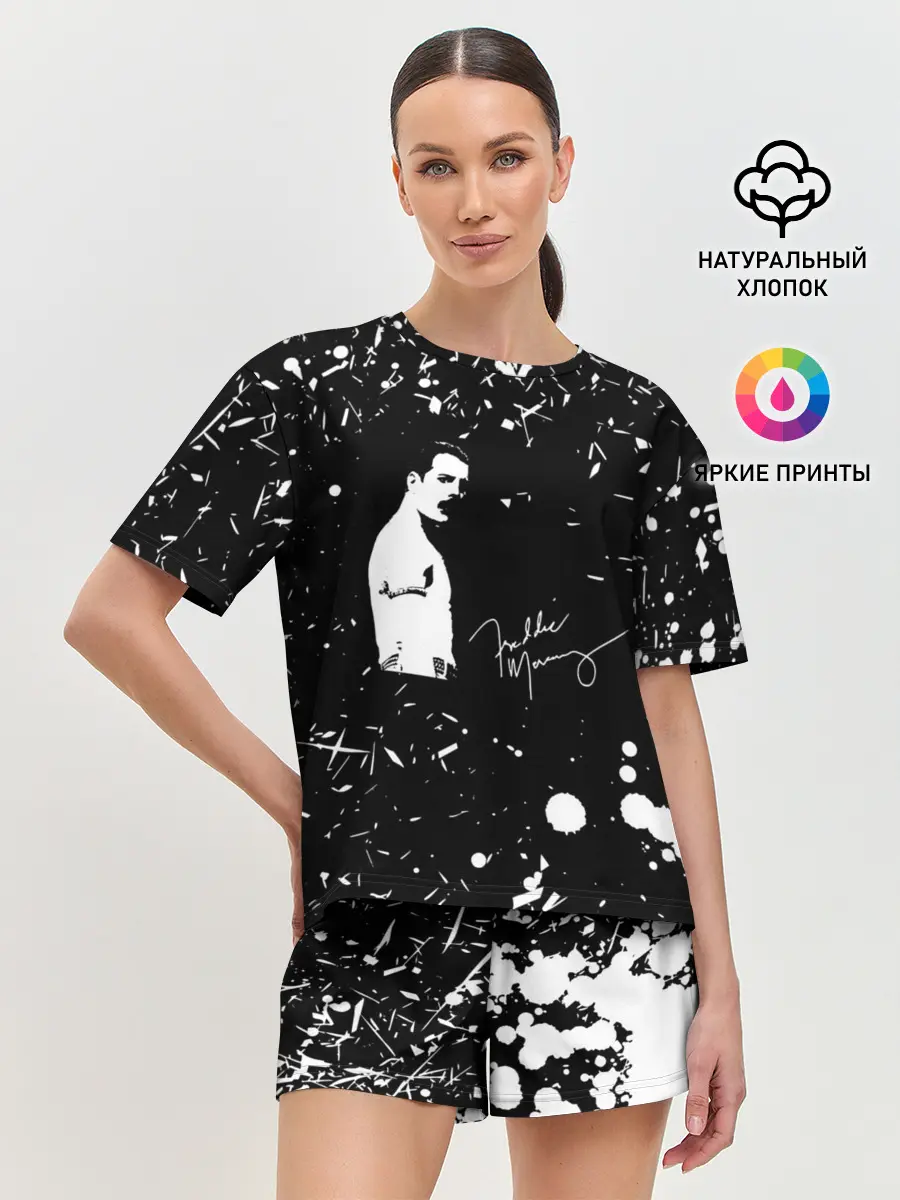 Женская пижама с шортами / Queen