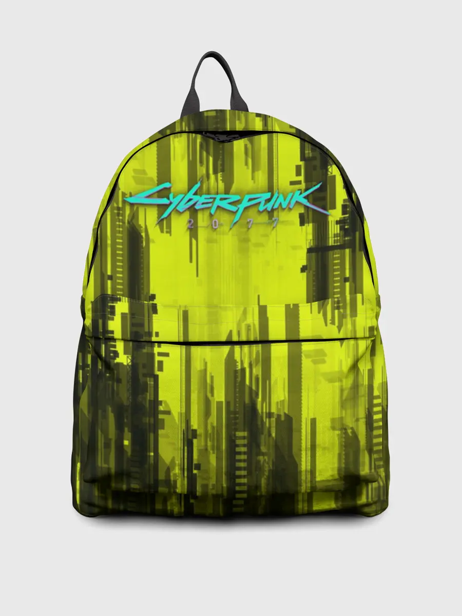 Рюкзак джинсовый / CYBERPUNK 2077 | КИБЕРПАНК 2077