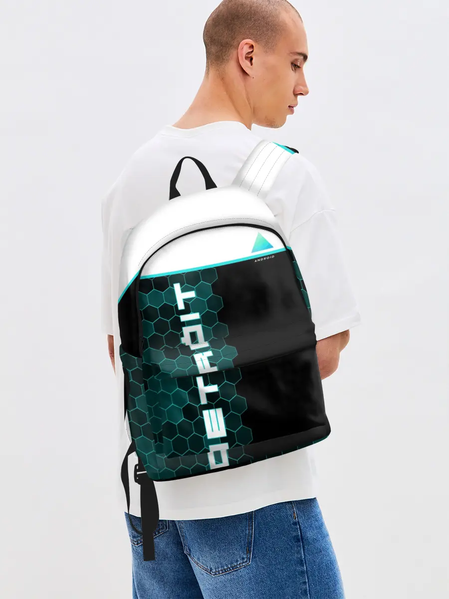 Рюкзак джинсовый / Детройт: Стать человеком