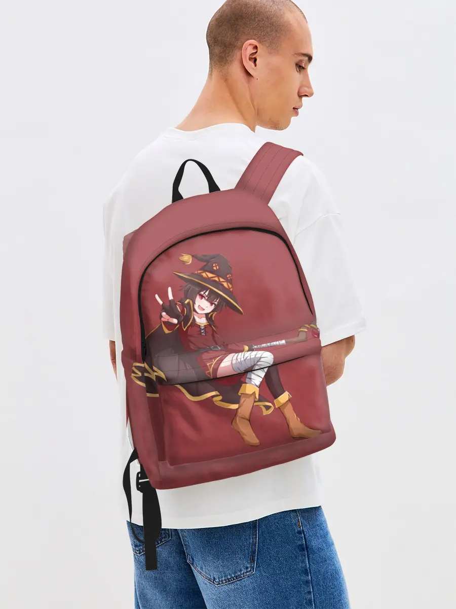 Рюкзак джинсовый / Megumin peace