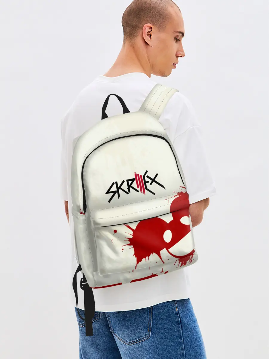 Рюкзак джинсовый / Skrillex