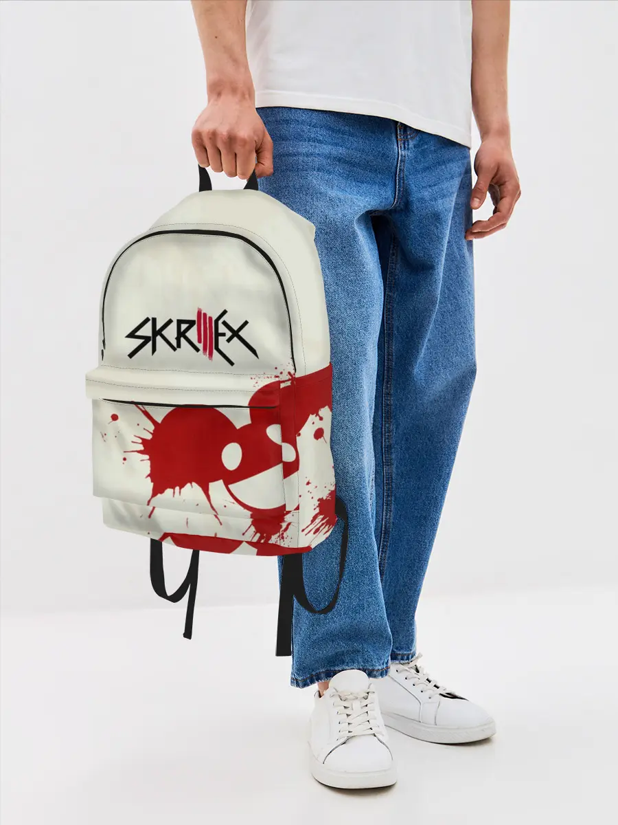 Рюкзак джинсовый / Skrillex