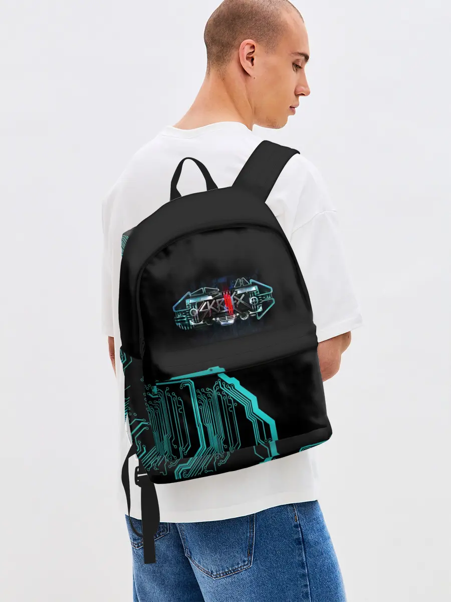 Рюкзак джинсовый / Skrillex