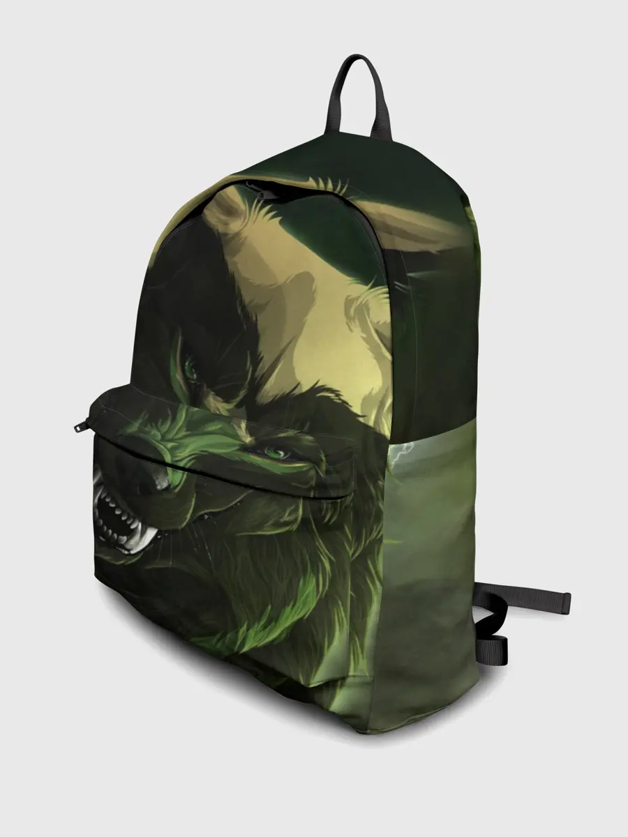 Рюкзак джинсовый / Дикий хищник